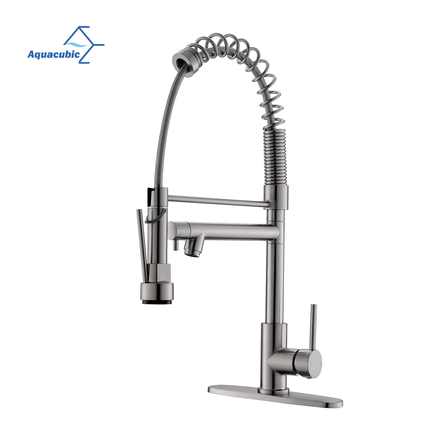 Aquacubic cUPC NSF Design moderne certifié à faible teneur en plomb élégant robinet de cuisine à eau rabattable AF3044-5