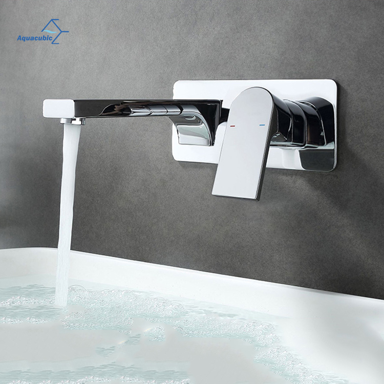 Sans plomb longue endurance robinet mural instantané robinet de bain robinet d'évier de salle de bain mural pour baignoire